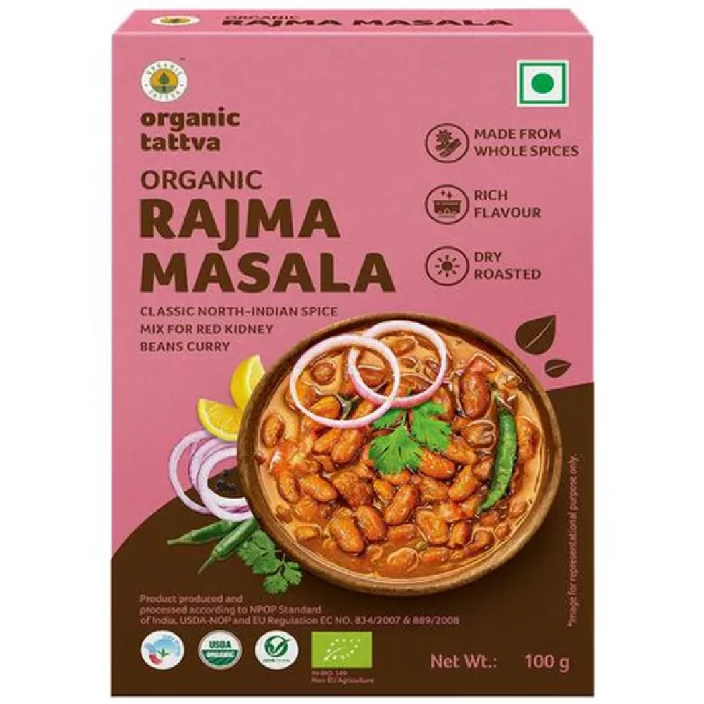 Organic Tattva Rajma Masala, 100 g-1.webp